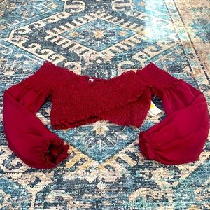 NWT Blueblush Crop Top 🥀